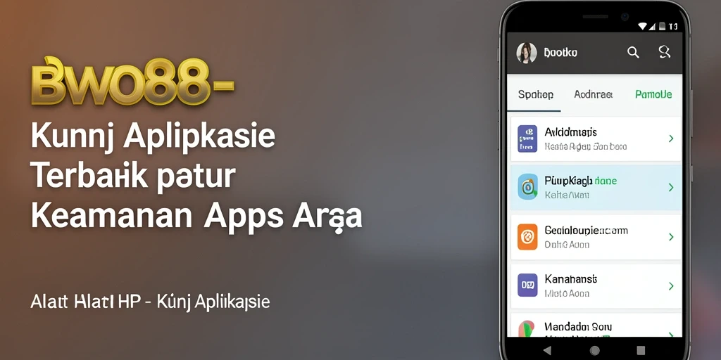 Antarmuka BWO888 yang sederhana dan fungsional.