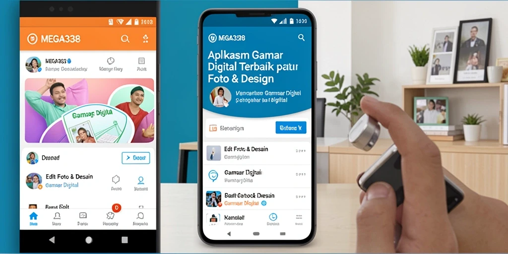 Antarmuka MEGA338 yang modern dengan fitur pengeditan berkualitas.