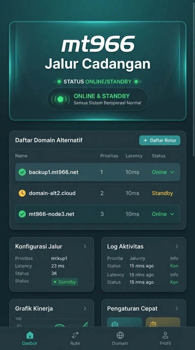 Tampilan link alternatif mt966